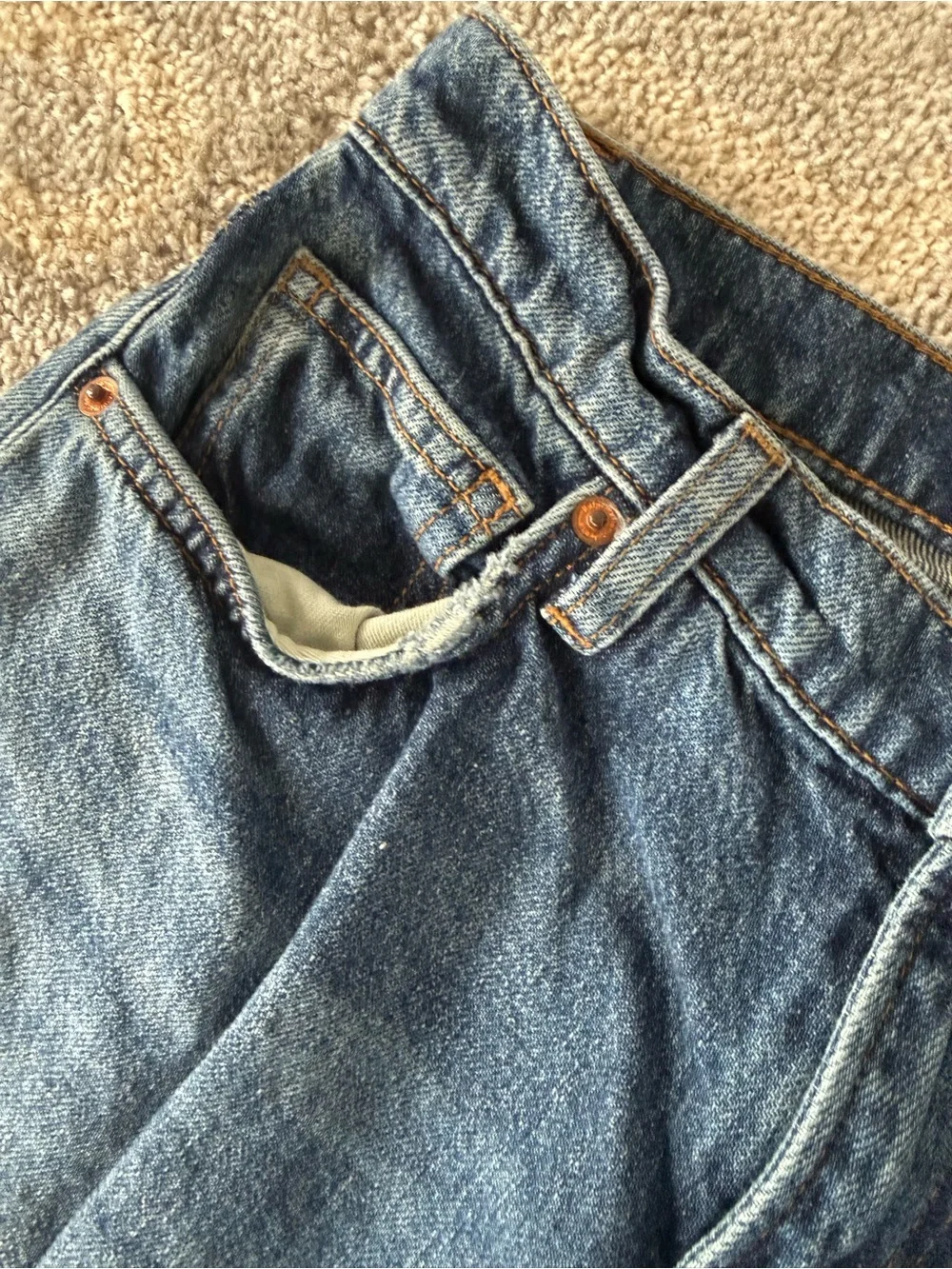 Reformation Cary Low Rise Slouchy Wide Leg Jeans – Size 26